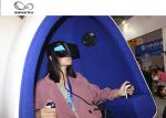 VR Roller Coaster 9D Virtual Reality Egg Chair Cinema For Amusement Park