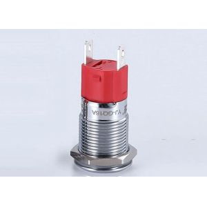 High Current Flat Head Momentary 10A Push Button Switch