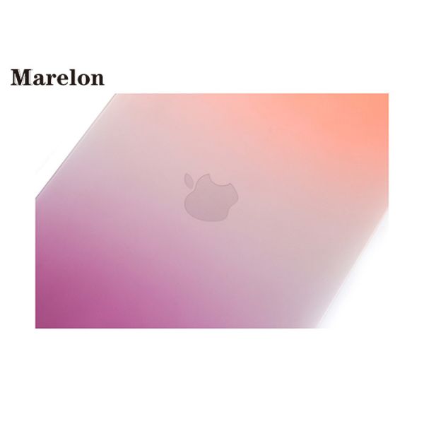 Scratch - Proof Macbook Air Hard Case Cover Multicolor Rainbow Design