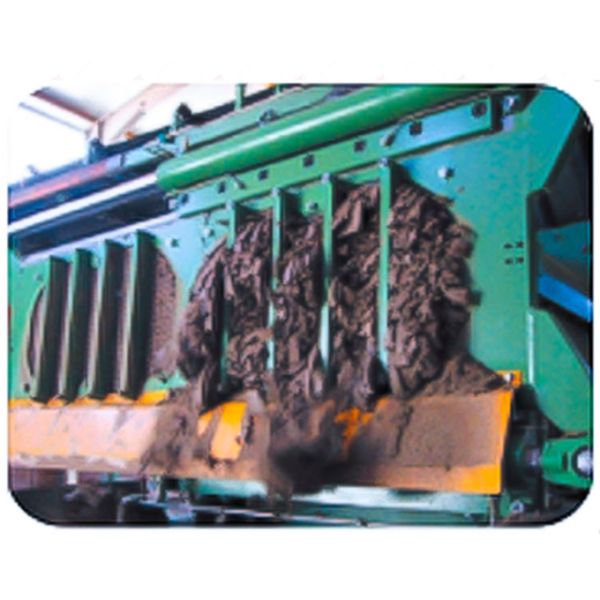 Front Stencil Mixing Extruder Pre-screen Extruder Block Making Machine