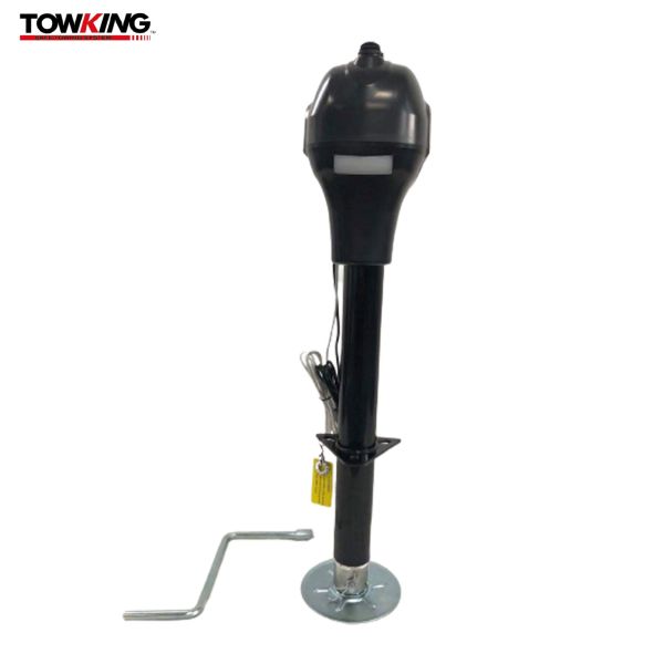 LED Light 3500lb Electric Trailer Jack 12 Volt Trailer Jack For Camper