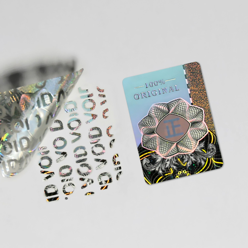 China Serial Number QR Code Hologram Sticker Labels With Faster Delivery on sale