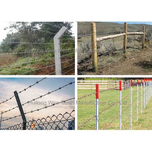 High Tensile Strength Prison Barbed Wire , Airport Razor Wire Coil 3