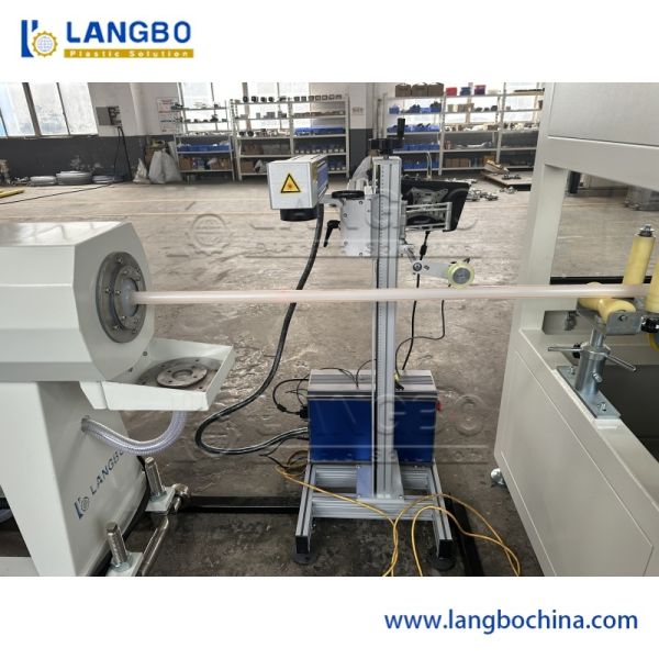 PPR Pipe Extrusion Line with Co Extrusion Technology PLC Control System and 250-300kg/h Capacity for Plumbing and Floor Heating