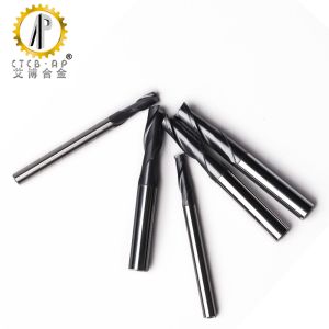Shank Chamfering 2 Flute Indexable Tungsten Carbide End Mills