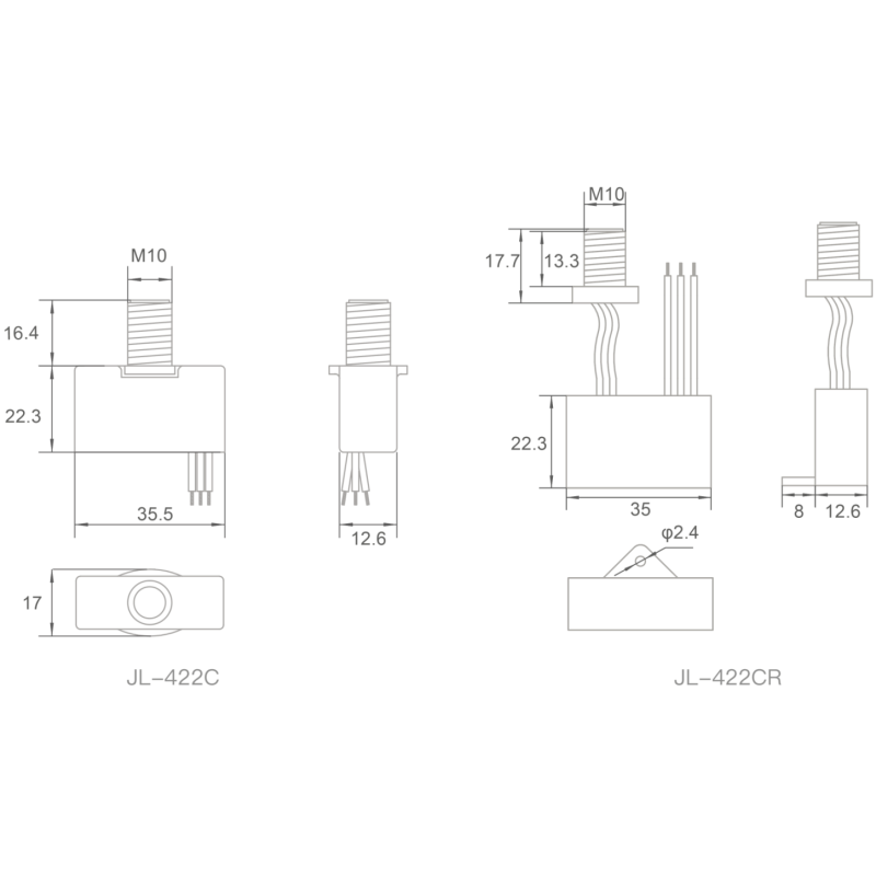 Micro Advanced Version Miniature Direct Wire In Digital Photocontrol Adjustable Lux Threshold