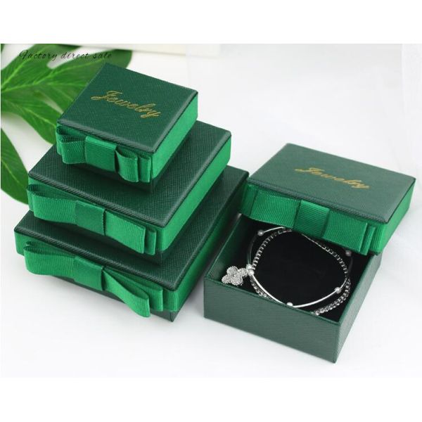 Corrugated Board Debossed Jewelry Recycled Paper Gift Boxes