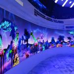 Holographic Immersive Projector Indoor Interactive Wall Projection