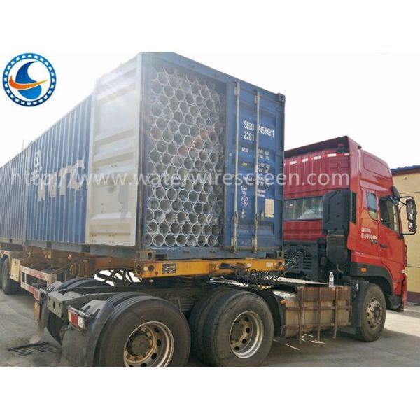6" V Wire Downhole Slotted 2.9m Length Johnson Screen Tube