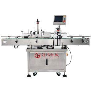 High Precision Automatic Vertical Round Bottle Labeling Machine at 10-100