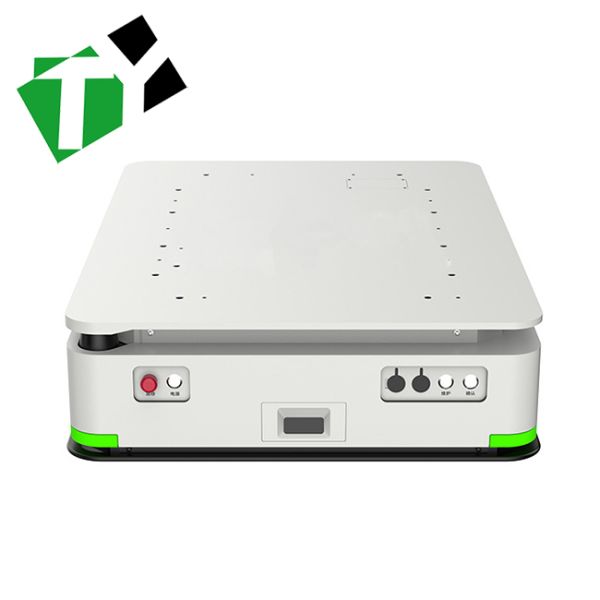 Battery Powered AGV Automated Guided Vehicle with Easy Integration and Polyurethane Tyres for Efficient Warehouse Automation