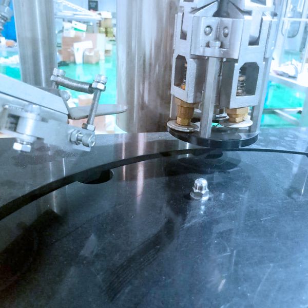 Locking Cap Wine Bottle Screw Capping Machine with Provided Video Outgoing-Inspection