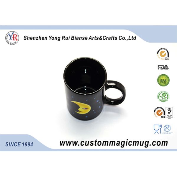 Ceramic Personalised Magic Photo Mug , Coffee Colour Change Mug