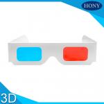 正常なPC/3D本および3D雑誌のための普及したアナグリフ3dガラスの赤い青緑色