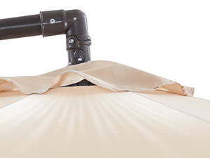 Canopy, Cantilever Umbrella Hanging Umbrellas, Fade Resistance & Water-repellent UV Protection Solution-dyed Fabric