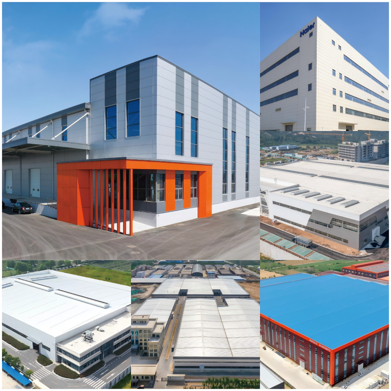 Completed steel structure workshop project