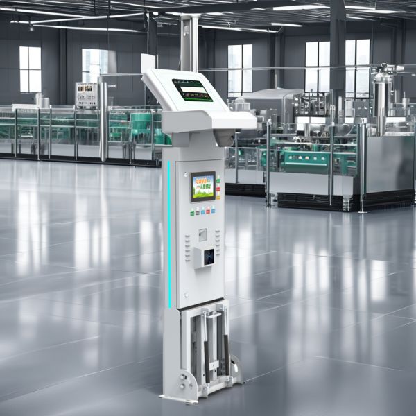 Patterned Steel / Galvanized Pipe 10-Inch AI Intelligent LCD Bench Scale with Android System QR Code Management KG Capacity