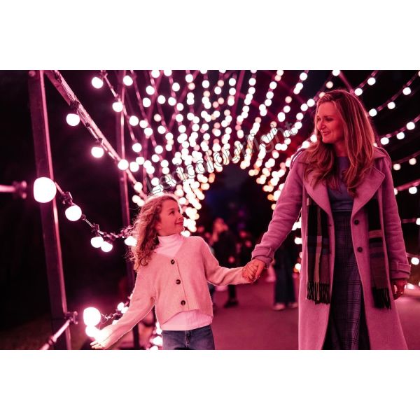 360 Degree RGB Pixel Light Bulb Dynamic Colorful DMX 50mm Pixel Bulb String Light