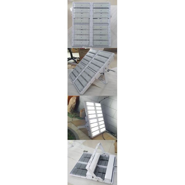 Waterproof High Power 1000w Led Stadium Flood Lights High Efficiency 160lm/W