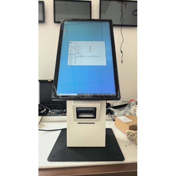 Wind 10 POS Terminal with 2D Barcode Scanner & Receipt Printer, All-in-One Touch Screen Retail POS System for Supermarket/Shop