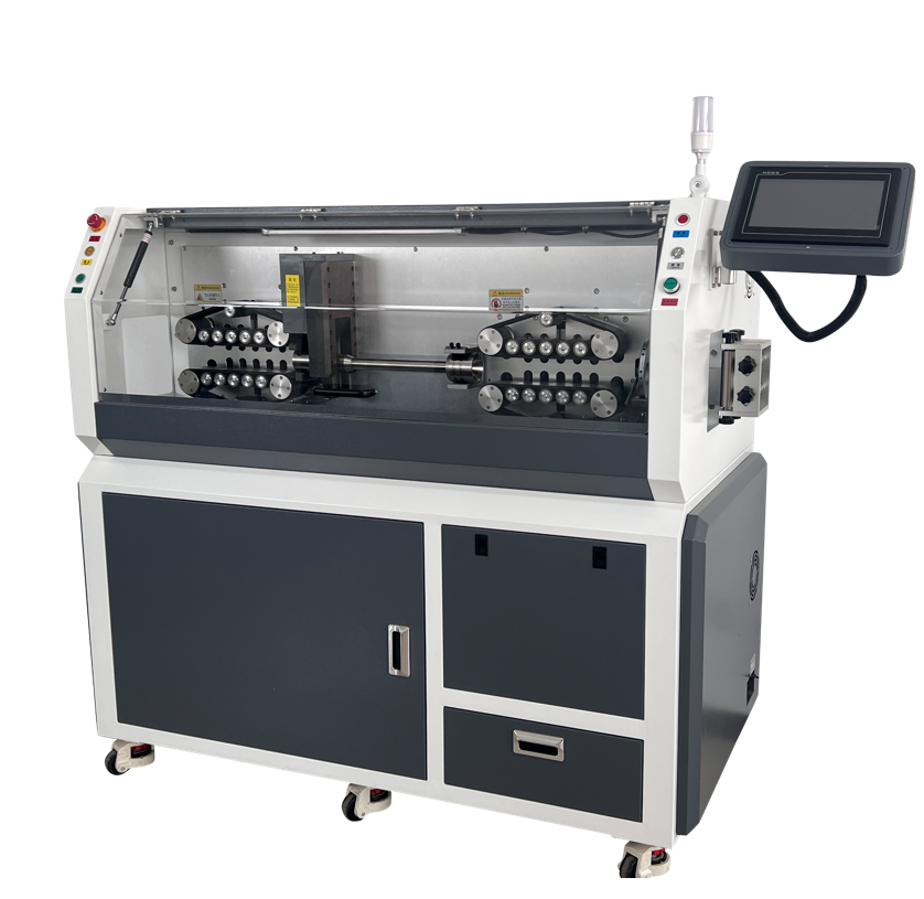 Automatic 300mm2 New Energy Cable Stripping Cutting Machine with High Speed Steel Rotary Blade Large Cable Stripping Machine