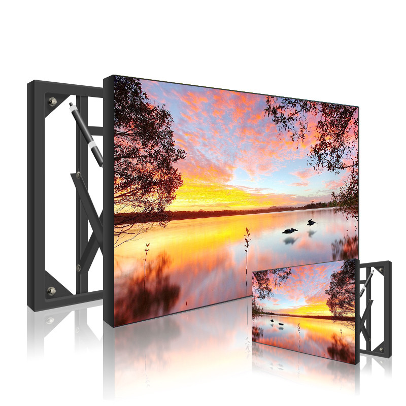 Buy cheap Rohs 3x3 2x2 4K Video Wall Display 55inch LG video wall advertising video wall from wholesalers