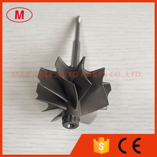 K04 46.47/52mm 5+5 blades turbo turbine shaft&wheel/turbo wheel/turbine wheel&shaft