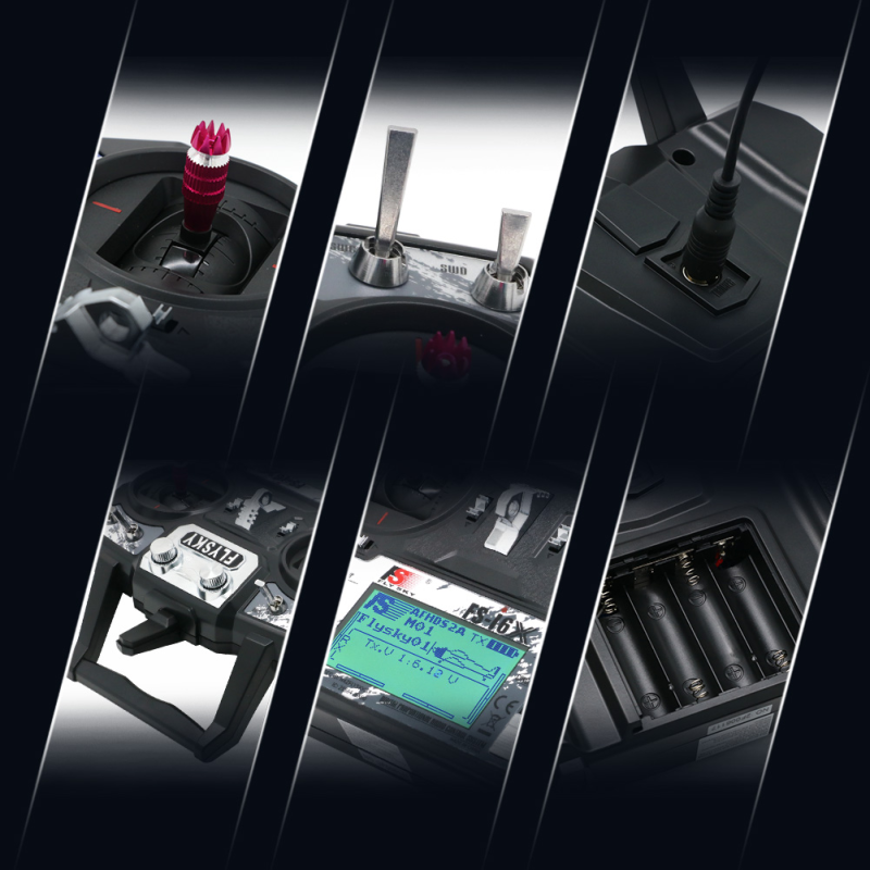 Hot FS-i6X FPV Remote Control Drones Accessories Through The Fixed-wing Glider Model I6 6/10 Channel Simulation