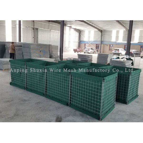 Welded Iron Military Blast Wall Defensive Barrier