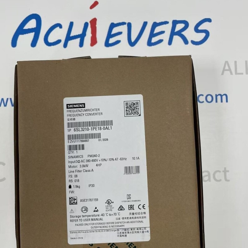 6SL3210-1PE18-0AL1 high-performance power module