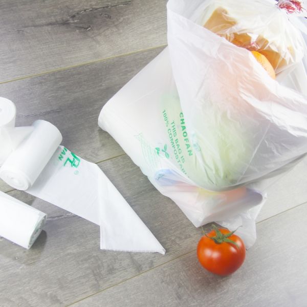 Biodegradable China Supplier Plastic Garbage Bags Black Plastic Rubbish Bags