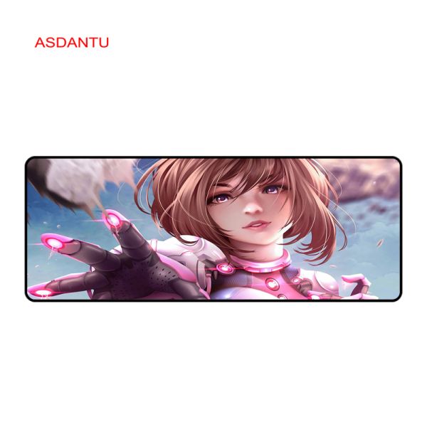 Large Size Cartoon Gaming Mouse Pad with CMYK Sublimation Printing and Natural Rubber