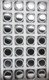 PP Material Red Plastic Empty Makeup Containers Bottles Capacity 80ml
