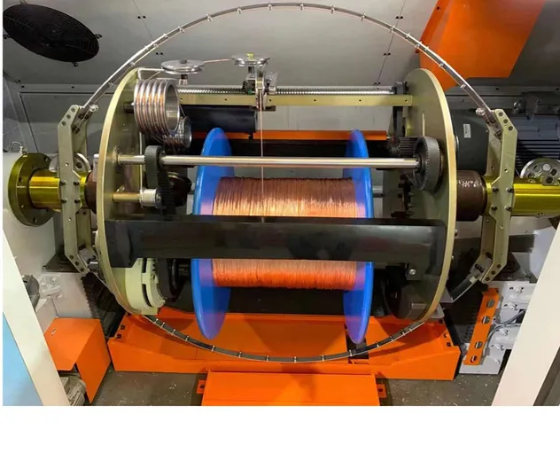 Adjustable Traversing Width Double Twist Bunching Machine High Speed Lay Length Custom Wire Stranding