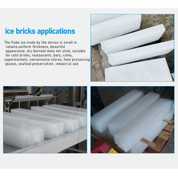 OMT Energy Saving 300Kg Ice Block Making Machine for Marine fishery Food processing