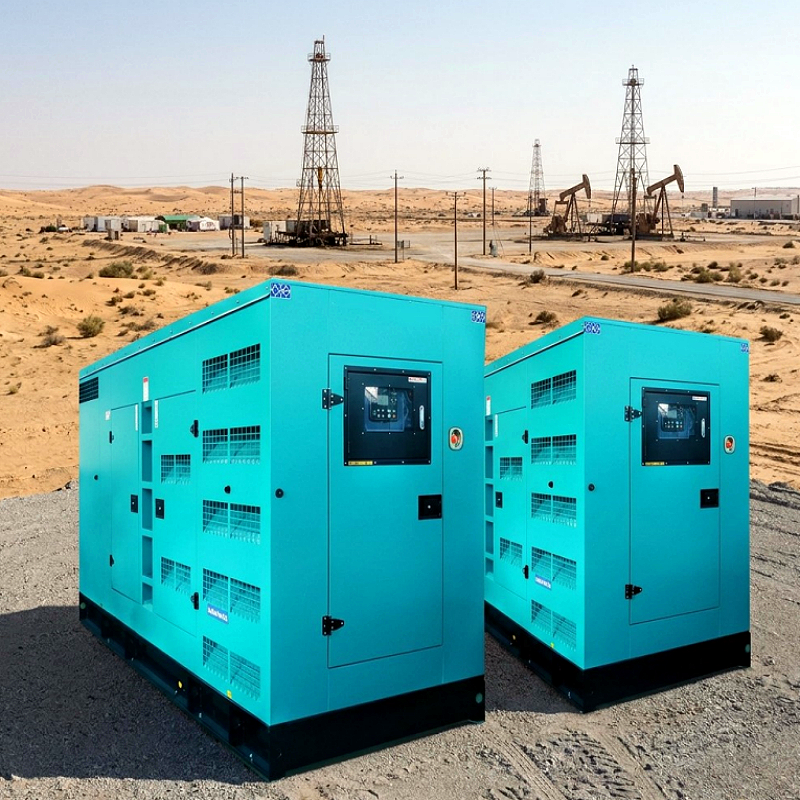 Eco Friendly Diesel Engine Generator Set Automatic Standby Power System Portable Silent Diesel Generator