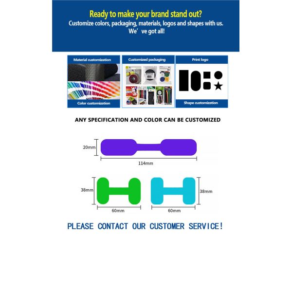 Hook and loop tape packaging