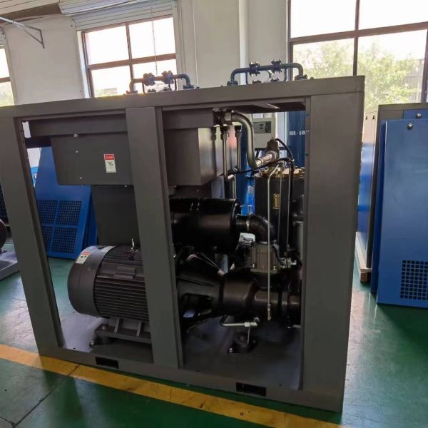 Industrial VSD Screw Compressor Efficiency Direct Driven