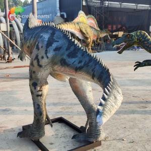 Size 6m Life Size Animatronic Dinosaurs Megalosaurus For Jurassic Park Exhibition