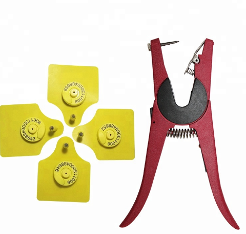 134.2Khz Visual Electronic Sheep Cattle RFID Ear Tags