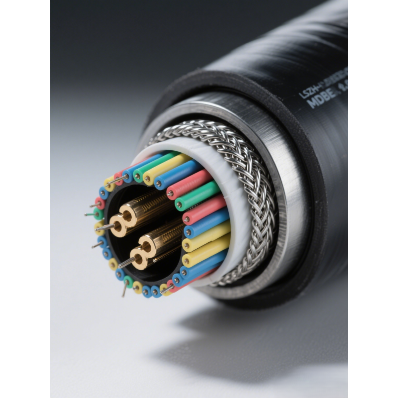 Industrial Grade Geographical Armored Optical Cable Multimode For Underground Pipeline Monitoring