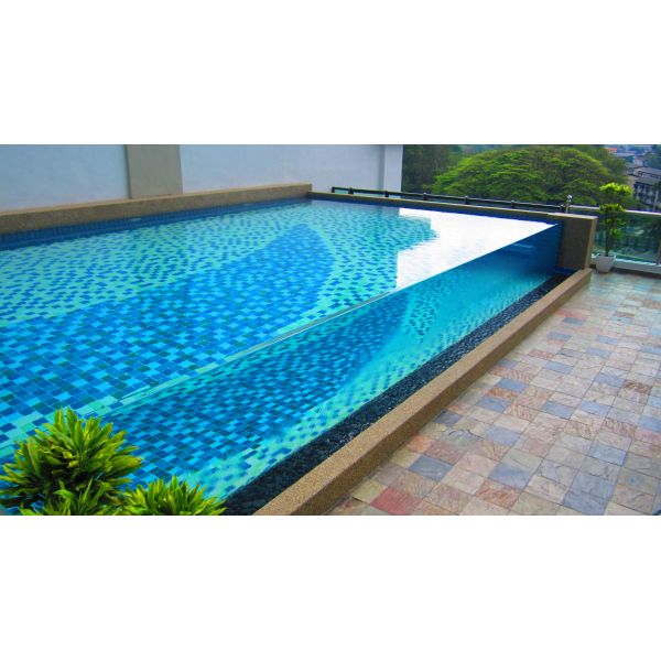 High Light Transmission Portable Living Modular Shipping Container Pool for Garden