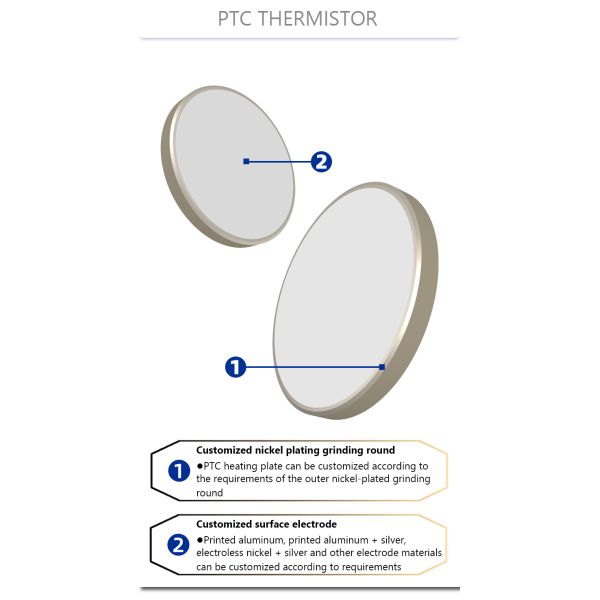 Switching Power Supplies Converters 20 Ohm 130C 16X2.5mm Motor PTC Thermistor