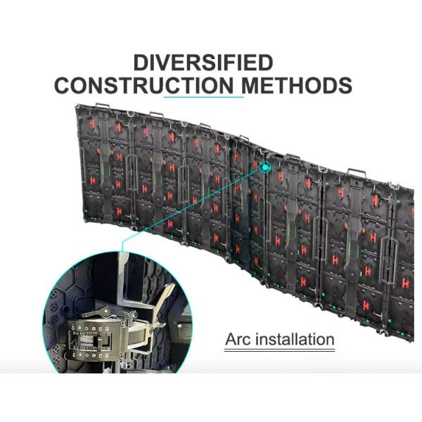 Turnkey Led Wall Set , Event Led Splicing Screen Publicidad Video Background