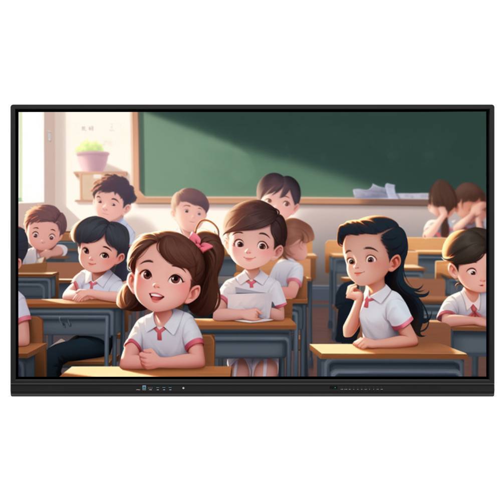 75 Inch Android EDLA Google Apps 50 Touch Smart Monitor USB HDMI For Teaching Meeting