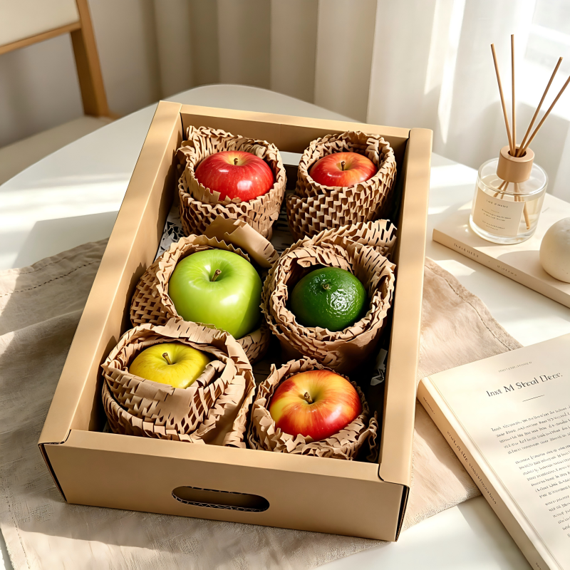 Honeycomb Fruit Wrapping Paper – Expandable Mesh Sheet for Produce Protection & Cushioning