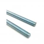 Blue Zinc Plated Galvanized Threaded Rod Corrosion Resistance Non Toxic