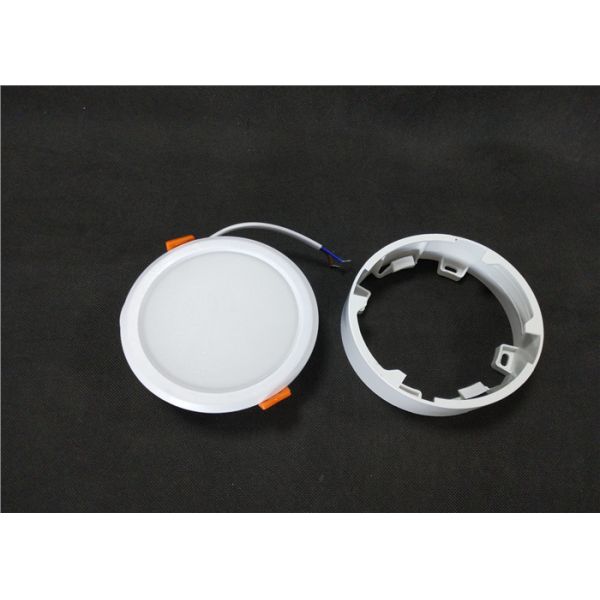 Round Recessed & Surface 9 Watt Led Panel Light PC Housing 100lm/W