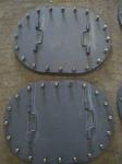 Marine Steel Boat Manhole Covers , Marine Flush Type Boat Hatch Hardware