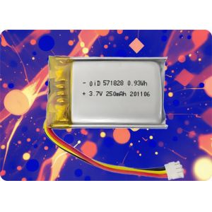 Buy cheap 3.7V 255mAh Li-ion Battery for Pet Tracking Devices product